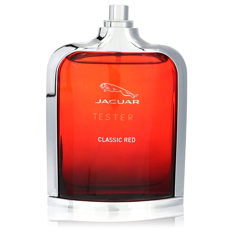 Jaguar Classic Red 3.4 oz Eau De Toilette Spray (Tester) For Men By Jaguar