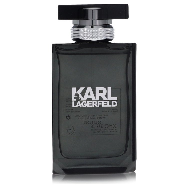 Karl Lagerfeld 3.4 oz Eau De Toilette Spray (Tester) For Men By Karl Lagerfeld