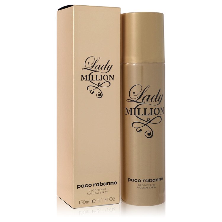 Lady Million 5 oz Deodorant Spray For Women By Paco Rabanne