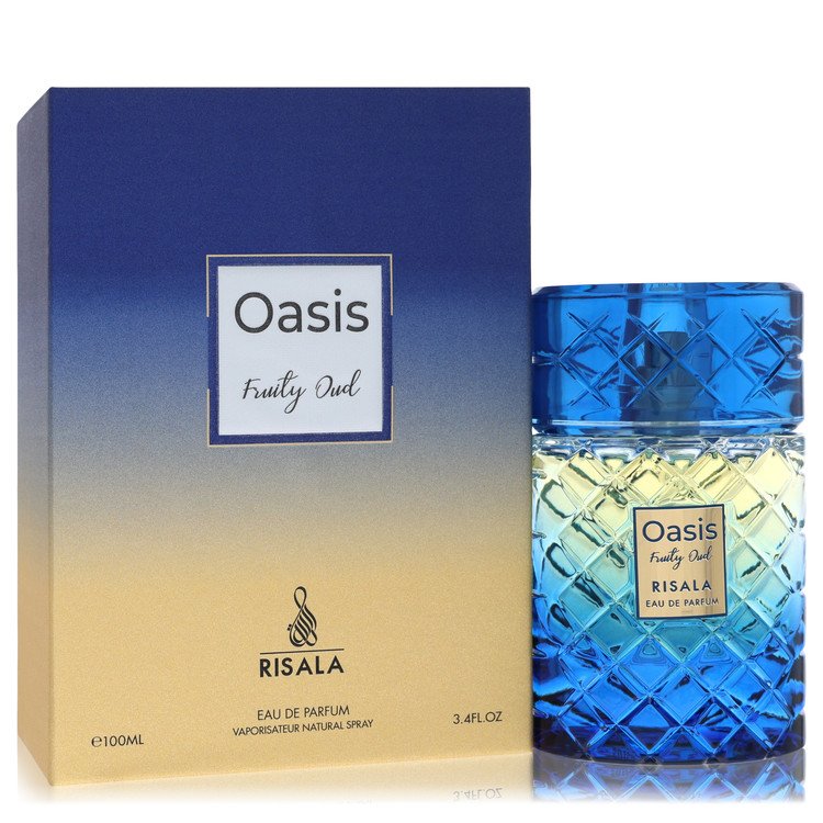 Risala Oasis Fruity Oud 3.4 oz Eau De Parfum Spray For Women By Risala