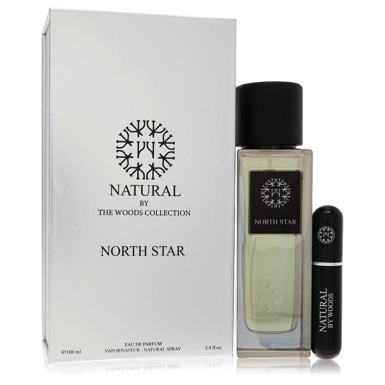 The Woods Collection Natural North Star 3.4 oz Eau De Parfum Spray with Mini Refillable Spray (Unisex) For Women By The Woods Collection