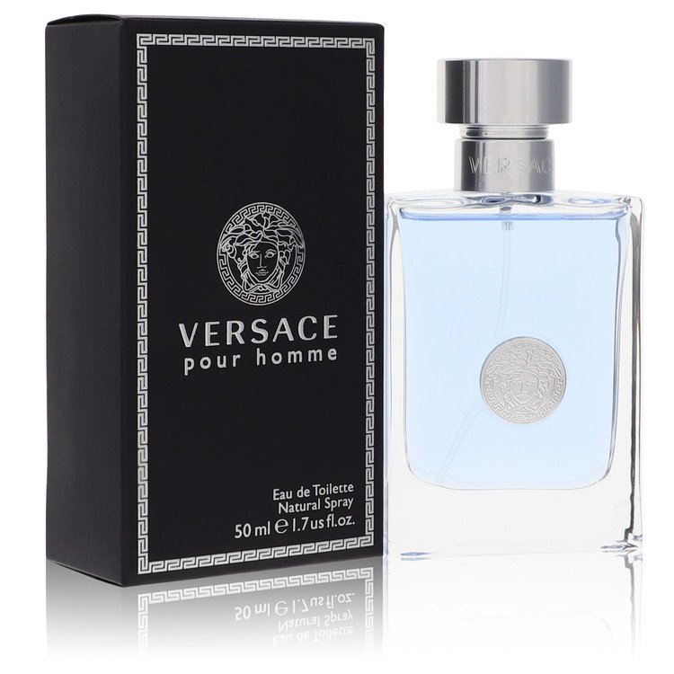 Versace Pour Homme 1.7 oz Eau De Toilette Spray For Men By Versace