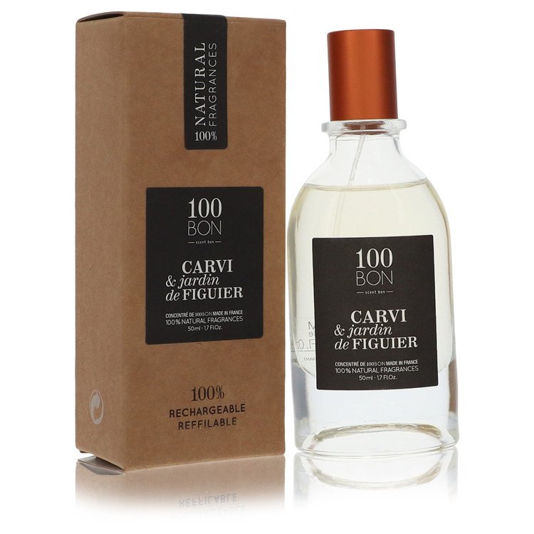 Image of 100 Bon 100 Bon Carvi & Jardin De Figuier Concentree De Parfum Spray (Unisex Refillable) By 100 Bon 1.7 oz Concentree De Parfum Spray (Unisex Refillable) by 100 Bon 1.7 oz Concentree De Parfum Spray (Unisex Refillable) Parfum - Best Deals
