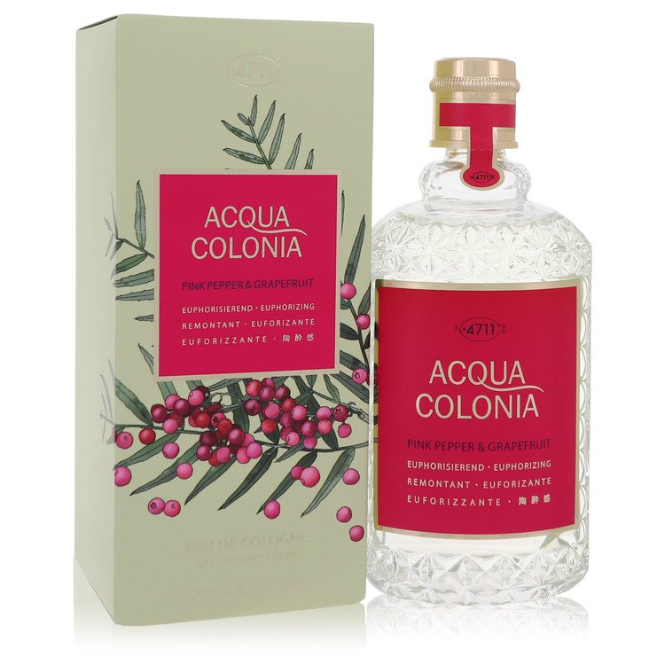Image of 4711 4711 Acqua Colonia Pink Pepper & Grapefruit Perfume 5.7 oz Eau De Cologne Spray  - Best Deals