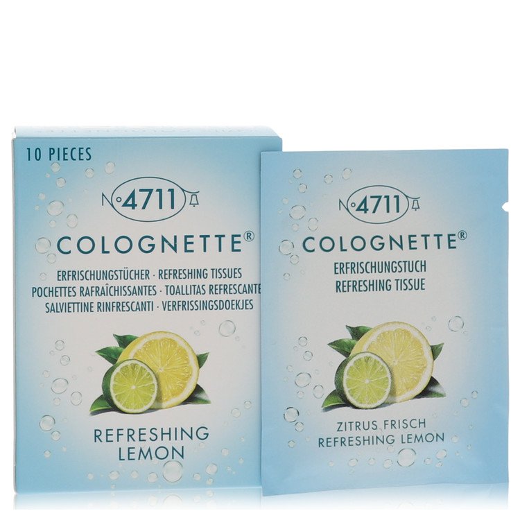 Image of 4711 4711 Colognette Refreshing Lemon Box Of 10 Refreshing Tissues By 4711 -- Box Of 10 Refreshing Tissues by 4711 -- Box Of 10 Refreshing Tissues  - Best Deals