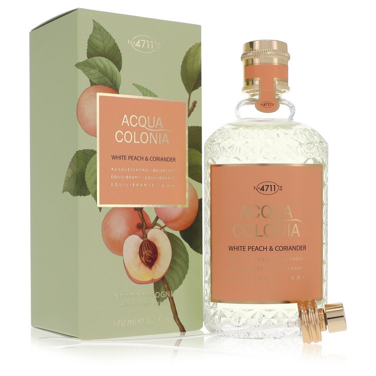 Image of 4711 4711 Acqua Colonia White Peach & Coriander Perfume 5.7 oz Eau De Cologne Spray (Unisex)  - Best Deals