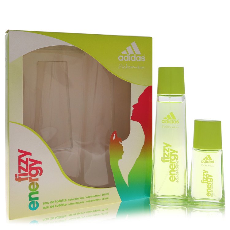 Image of Adidas Adidas Fizzy Energy Perfume 2.5 oz Eau De Toilette Spray + 1 oz Eau De Toilette Spray  - Best Deals