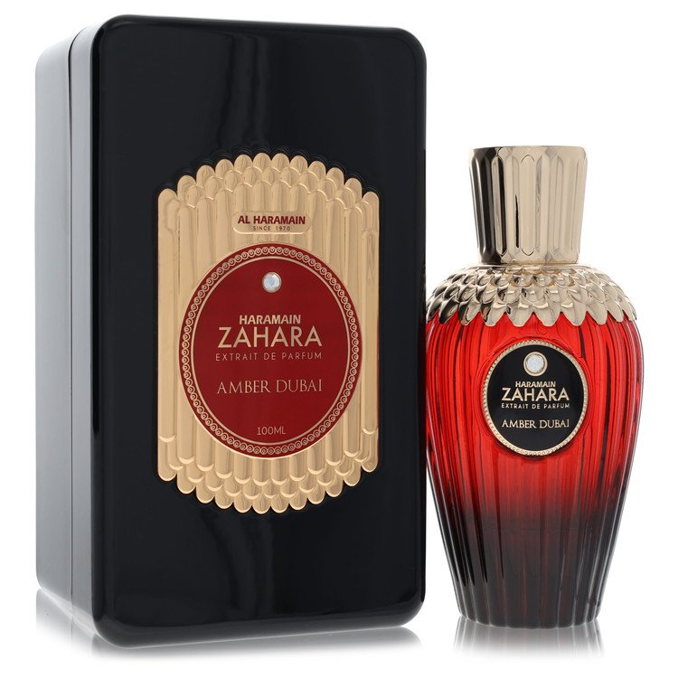 Al Haramain Zahara Amber Dubai 3.33 oz Extrait De Parfum Spray For Men By Al Haramain