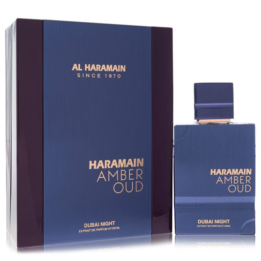 Al Haramain Amber Oud Dubai Night 3.33 oz Extrait De Parfum Spray For Men By Al Haramain