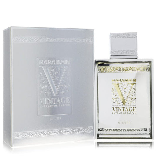 Al Haramain Vintage Silver 3.33 oz Extrait De Parfum Spray For Men By Al Haramain