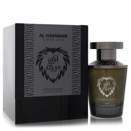 Al Haramain Azlan Oud Charcoal 3.33 oz Extrait De Parfum Spray For Men By Al Haramain