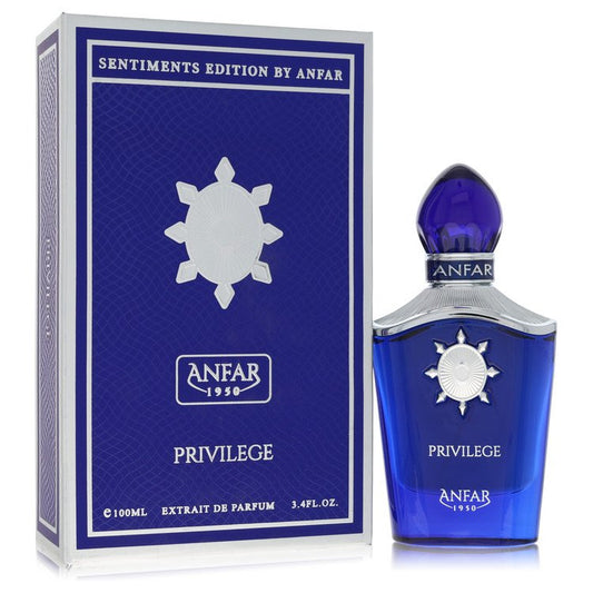 Anfar Privilege 3.4 oz Extrait De Parfum Spray For Men By Anfar