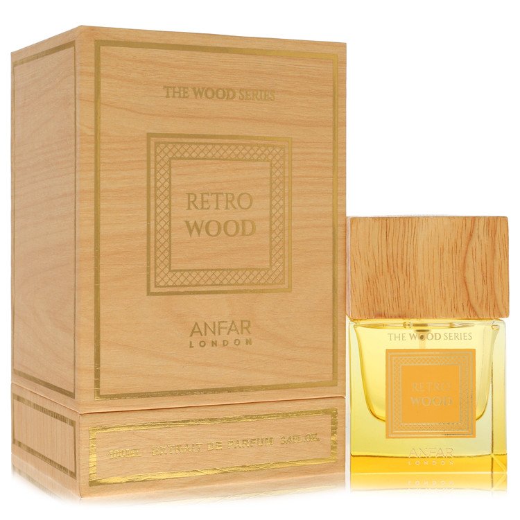 Anfar Retro Wood 3.4 oz Extrait De Parfum Spray For Men By Anfar