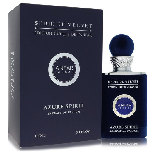 Anfar London Azure Spirit 3.4 oz Extrait De Parfum Spray For Men By Anfar