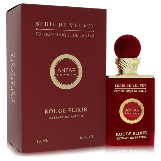 Anfar London Serie De Velvet Rouge Elixir 3.3 oz Extrait De Parfum Spray For Women By Anfar
