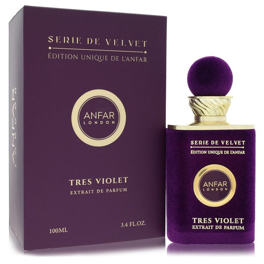 Anfar London Tres Violet 3.4 oz Extrait De Parfum Spray For Women By Anfar