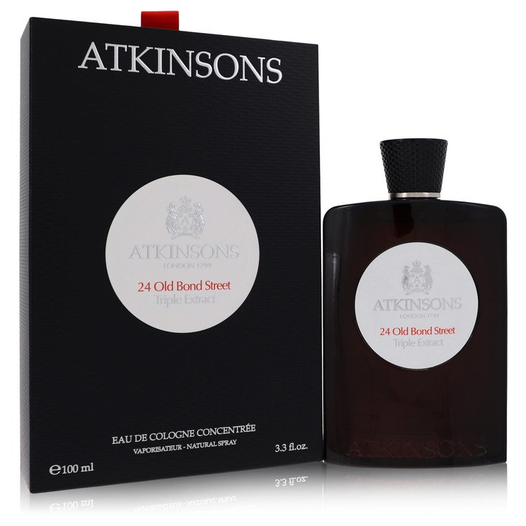 Image of Atkinsons 24 Old Bond Street Triple Extract Cologne 3.3 oz Eau De Cologne Concentree Spray  - Best Deals