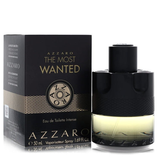 Azzaro The Most Wanted 1.7 oz Eau De Toilette Intense Spray For Men By Azzaro