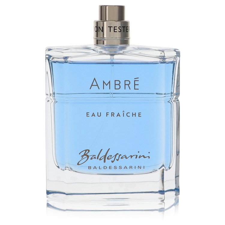Baldessarini Ambre Eau Fraiche 3 oz Eau De Toilette Spray (Tester) For Men By Hugo Boss
