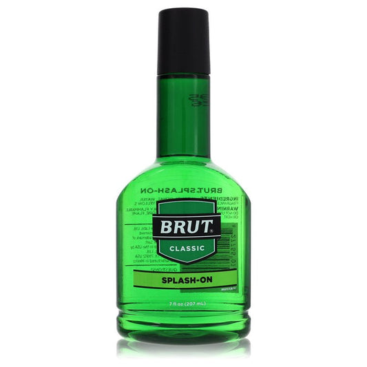Brut 7 oz Cologne Splash-On Lotion (Plastic Bottle Unboxed) For Men By Faberge