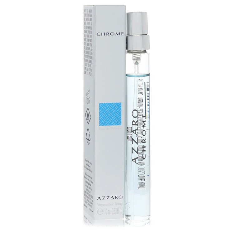Chrome 0.33 oz Mini EDT Spray For Men By Azzaro