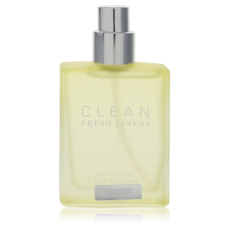 Clean Fresh Linens 1 oz Eau De Parfum Spray (Unisex Tester) For Women By Clean