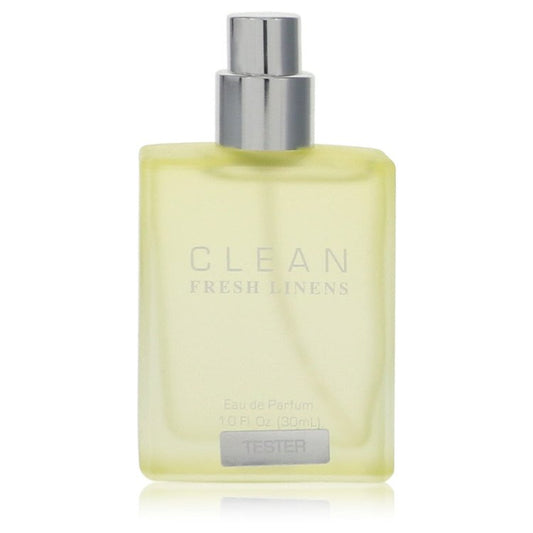 Clean Fresh Linens 1 oz Eau De Parfum Spray (Unisex Tester) For Women By Clean