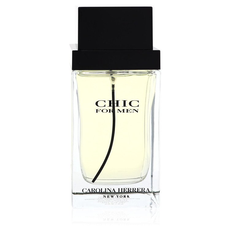 Chic 3.4 oz Eau De Toilette Spray (Tester) For Men By Carolina Herrera