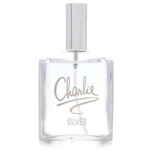 Charlie Silver 3.4 oz Eau De Toilette Spray (unboxed) For Women By Revlon