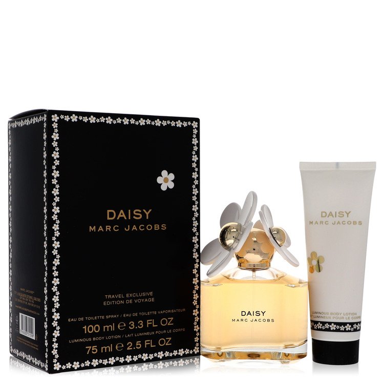 Daisy Gift Set By Marc Jacobs 3.4 oz Eau De Toilette Spray + 2.5 oz Body Lotion For Women By Marc Jacobs