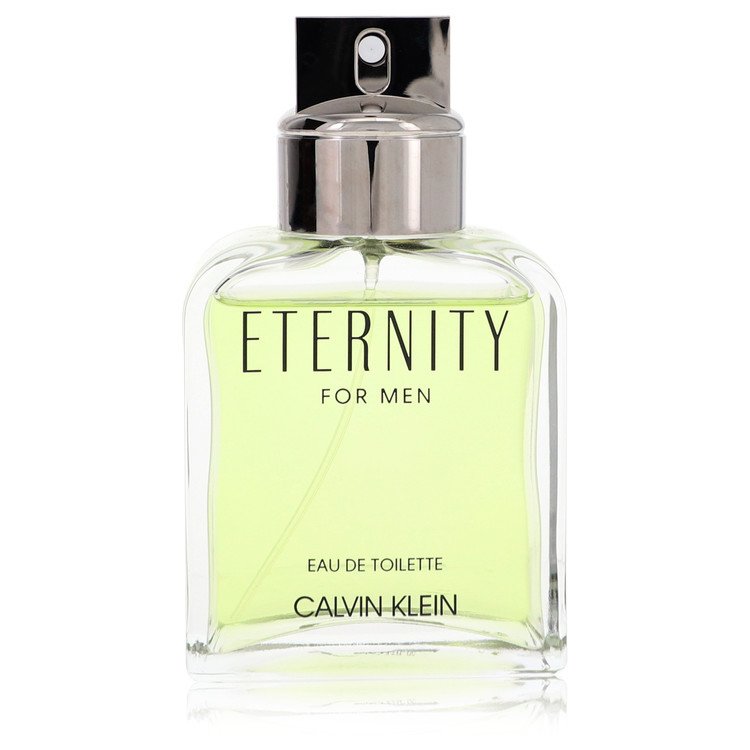 Eternity 3.4 oz Eau De Toilette Spray (Unboxed) For Men By Calvin Klein