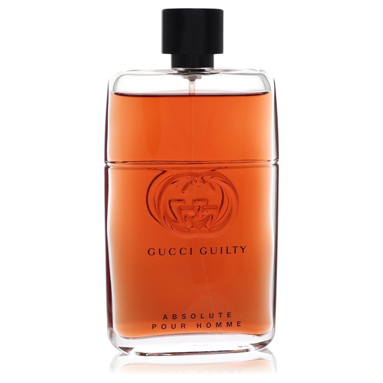 Gucci Guilty Absolute 3 oz Eau De Parfum Spray (Tester) For Men By Gucci