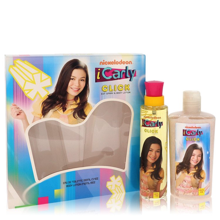 Image of Marmol & Son Icarly Click Gift Set By Marmol & Son 3.4 oz Eau De Toilette Spray + 8 oz Body Lotion by Marmol & Son 3.4 oz Eau De Toilette Spray + 8 oz Body Lotion Eau De Toilette - Best Deals