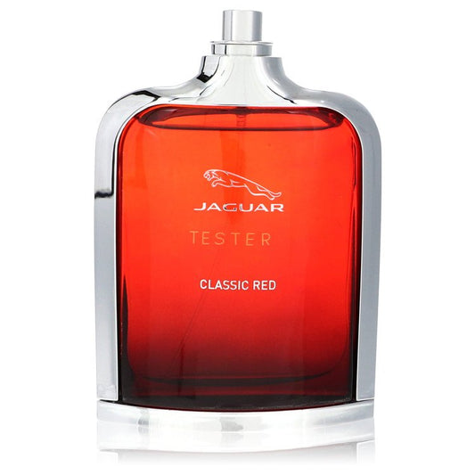 Jaguar Classic Red 3.4 oz Eau De Toilette Spray (Tester) For Men By Jaguar