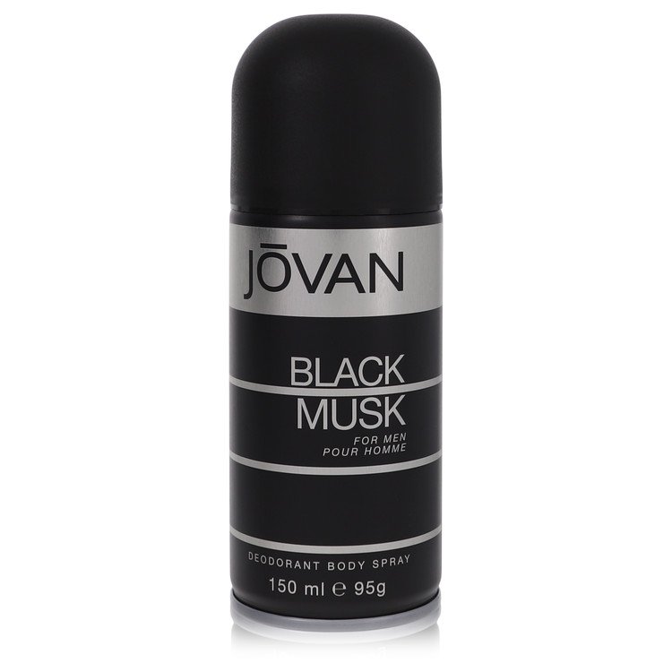 Jovan Black Musk 5 oz Deodorant Spray For Men By Jovan
