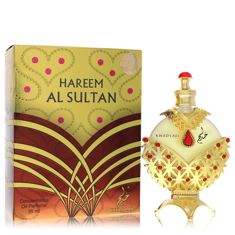 Khadlaj Hareem Al Sultan Gold 1.18 oz Concentrated Perfume Oil For Women By Khadlaj