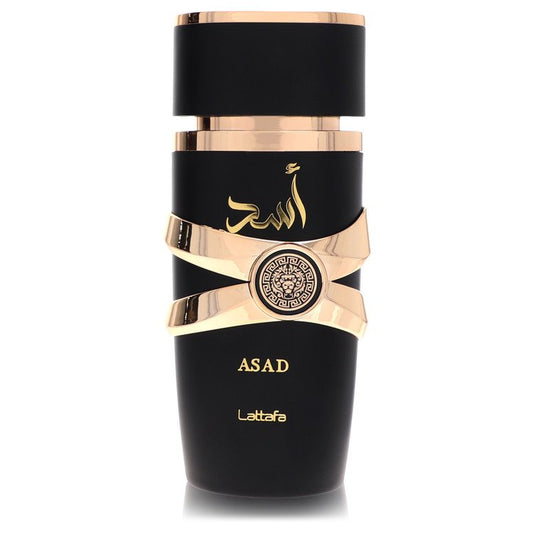 Lattafa Asad 3.4 oz Eau De Parfum Spray (Unisex Unboxed) For Women By Lattafa
