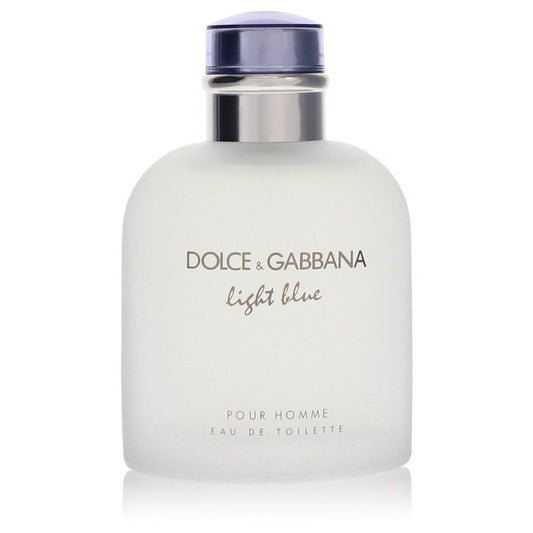 Light Blue 4.2 oz Eau De Toilette Spray (Tester) For Men By Dolce & Gabbana