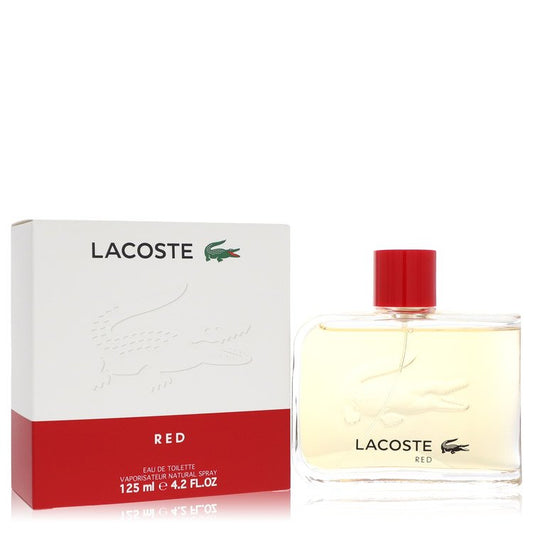 Lacoste Red Style In Play 4.2 oz Eau De Toilette Spray (New Packaging) For Men By Lacoste
