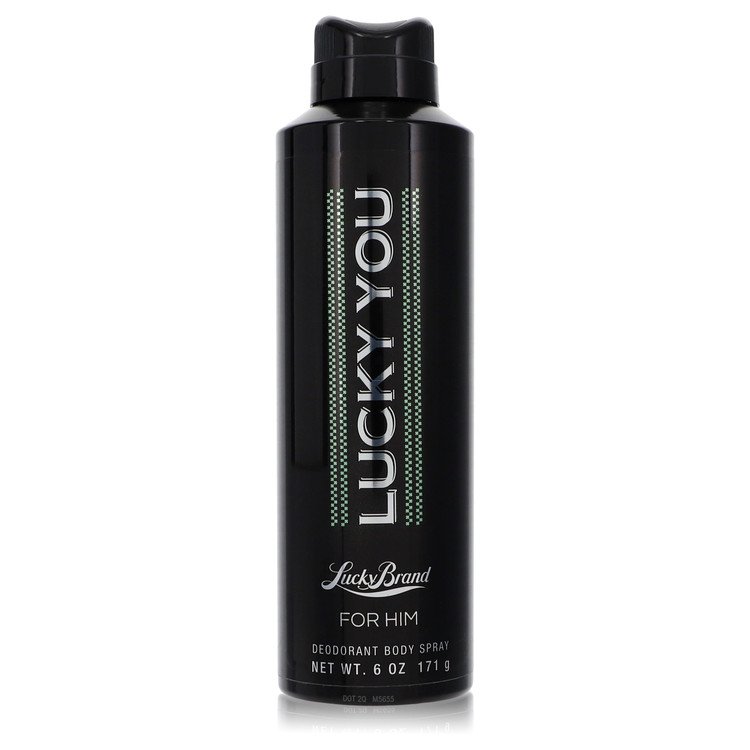 Lucky You 6 oz Deodorant Spray For Men By Liz Claiborne