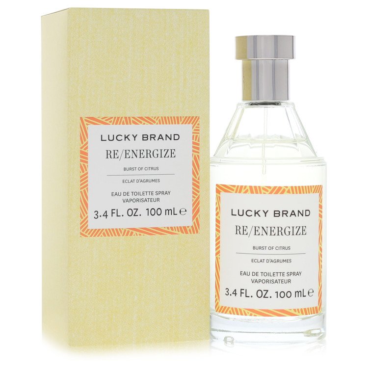 Lucky Brand Re/eneergize 3.4 oz Eau De Toilette Spray For Men By Paco Rabanne