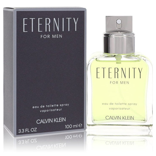 Eternity 3.4 oz Eau De Toilette Spray For Men By Calvin Klein