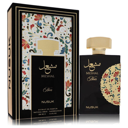 Nusuk Meshal Noir 3.4 oz Extrait De Parfum Spray (Unisex) For Men By Nusuk