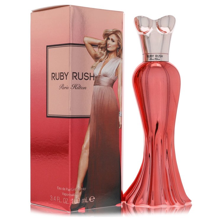 Paris Hilton Ruby Rush 3.4 oz Eau De Parfum Spray For Women By Paris Hilton