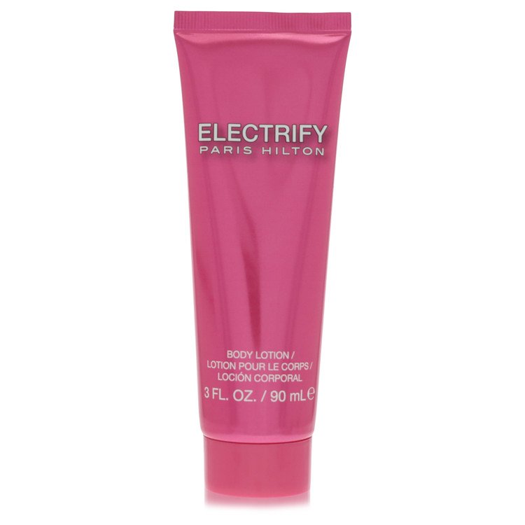Paris Hilton Electrify 3 oz Body Lotion For Women By Paris Hilton