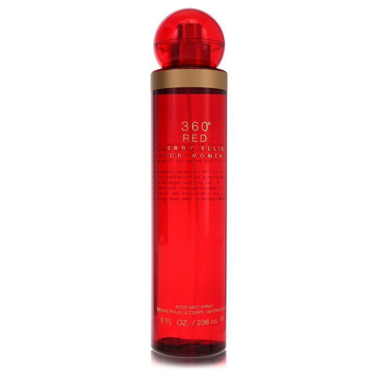 Image of Perry Ellis Perry Ellis 360 Red Body Mist By Perry Ellis 8 oz Body Mist by Perry Ellis 8 oz Body Mist  - Best Deals