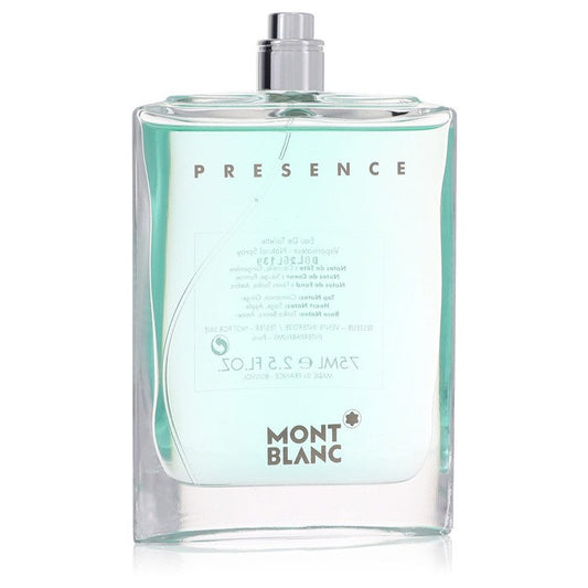 Presence 2.5 oz Eau De Toilette Spray (Tester) For Men By Mont Blanc