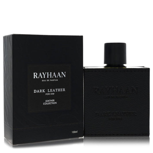 Rayhaan Dark Leather 3.38 oz Eau De Parfum Spray For Men By Rayhaan