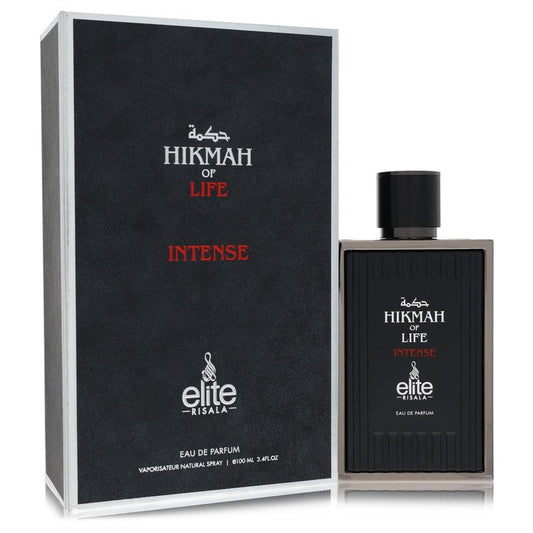 Risala Elite Hikmah Of Life Intense 3.4 oz Eau De Parfum Spray For Men By Risala