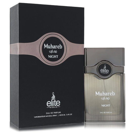 Risala Elite Muhareb Night 3.4 oz Eau De Parfum Spray For Men By Risala